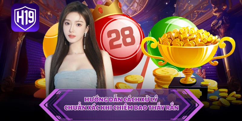 Hướng dẫn cách xử lý chuẩn xác khi chiêm bao thấy rắn